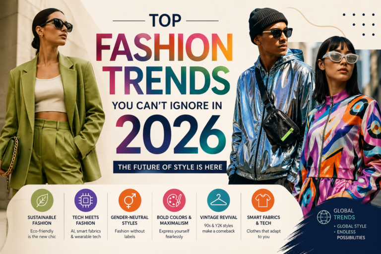Top Fashion Trends You Can’t Ignore in 2026