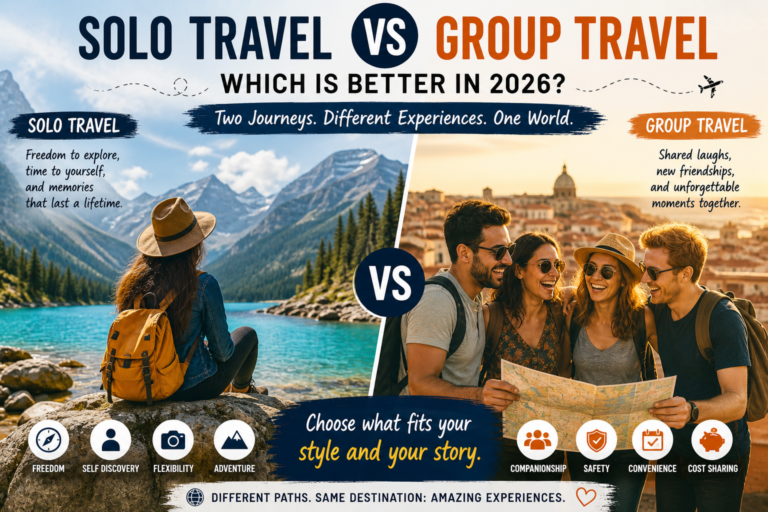 Solo Travel vs Group Travel Which Is Better in 2026