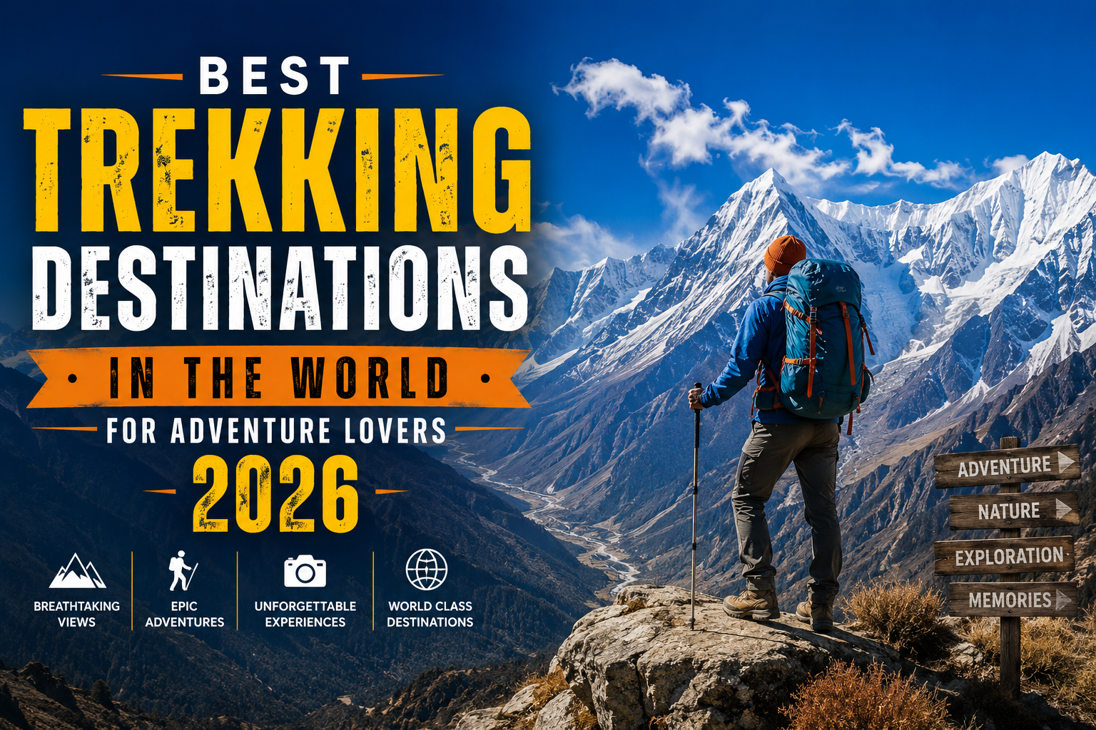 Best Trekking Destinations in the World for Adventure Lovers 2026
