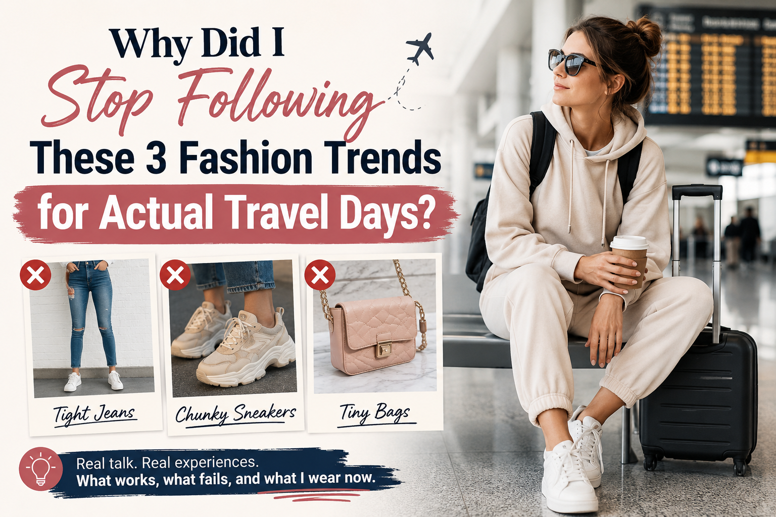 Why Did I Stop Following These 3 Fashion Trends for Actual Travel Days?