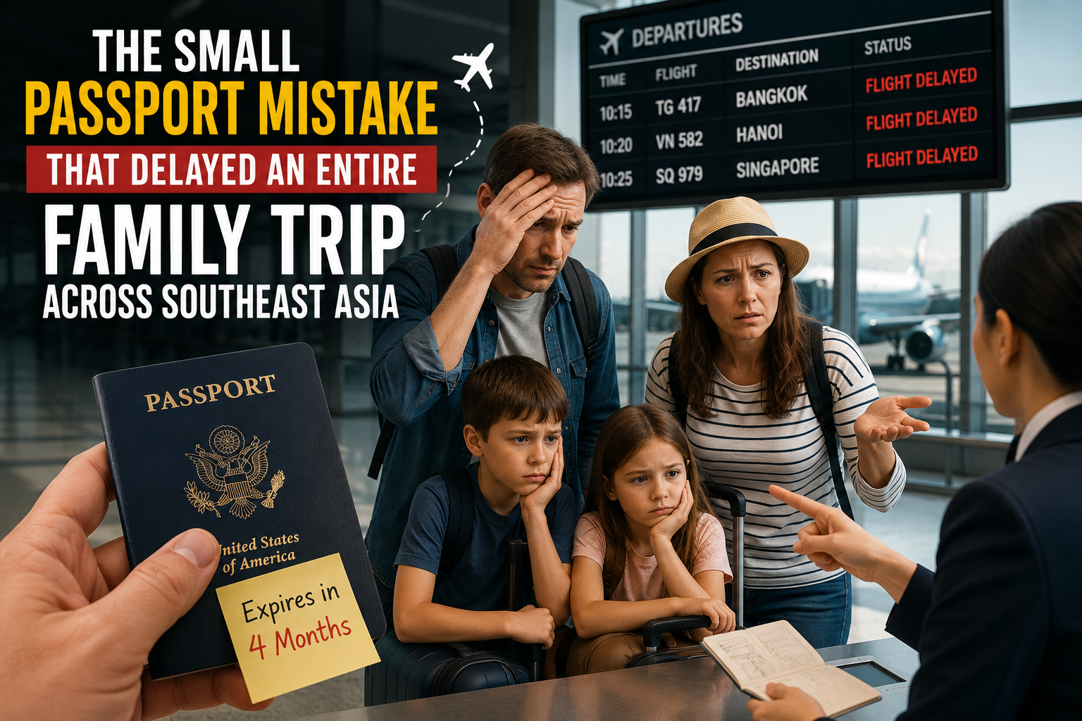 the small passport mistake