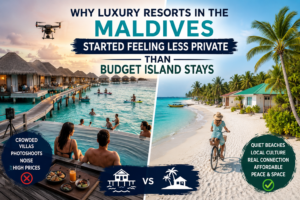why luxury resorts in the maldives