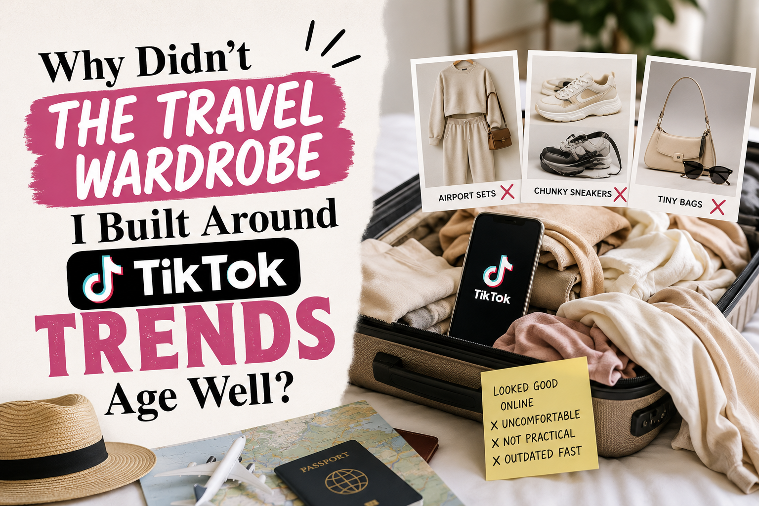 Why Didn’t the Travel Wardrobe I Built Around TikTok Trends Age Well?