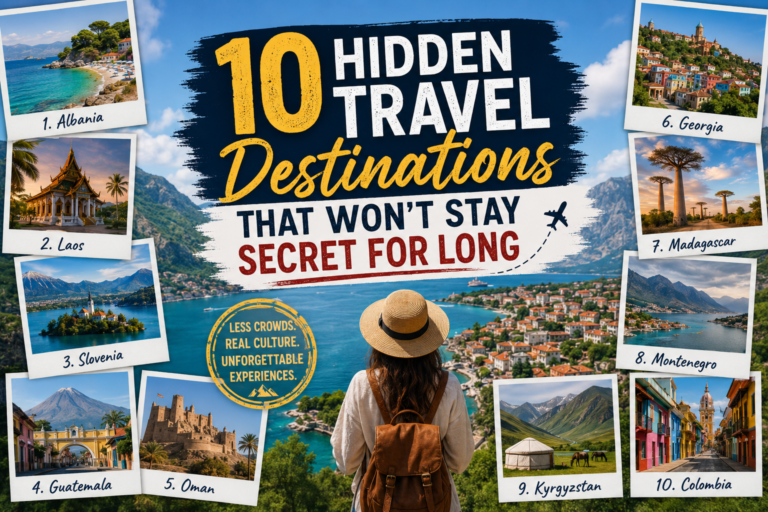 10 hiddem travel destinations