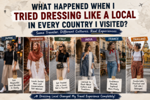 dressing like a local