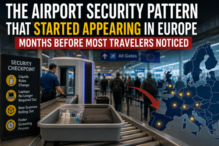 the airport security pattern