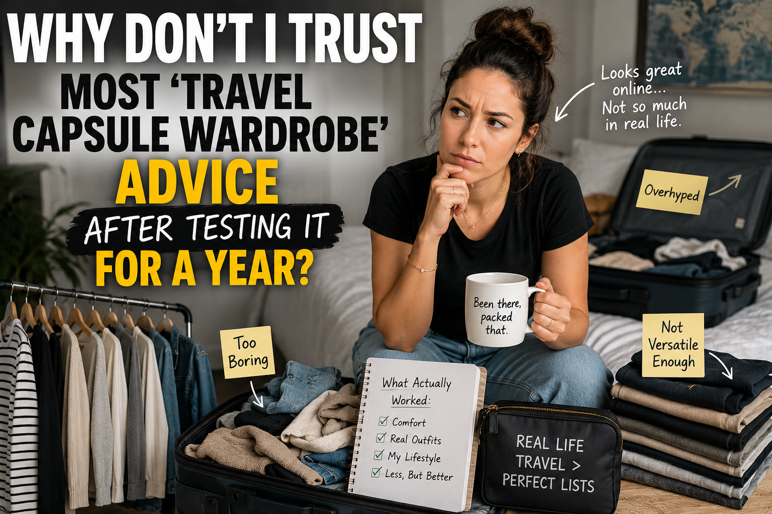 Why Don’t I Trust Most ‘Travel Capsule Wardrobe’ Advice After Testing It for a Year?