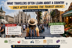 exploring beyond the tourist zones