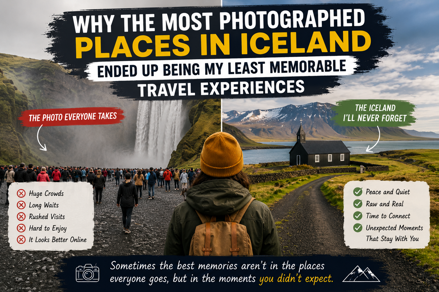 Why the Most Photographed Places in Iceland Ended Up Being My Least Memorable Travel Experiences
