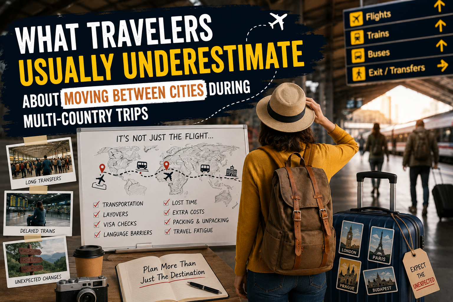 What Travelers Usually Underestimate About Moving Between Cities During Multi-Country Trips