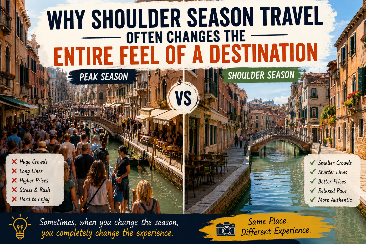 Why Shoulder Season Travel Often Changes the Entire Feel of a Destination