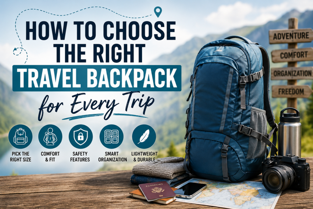Travel Backpack for Every Trip