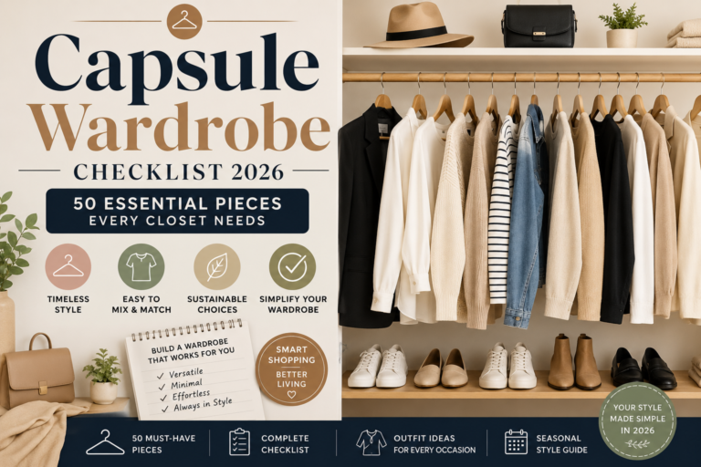capsule wardrobe checklist 2026