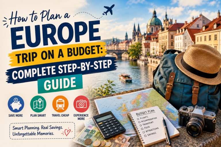 how to plan a budget trip