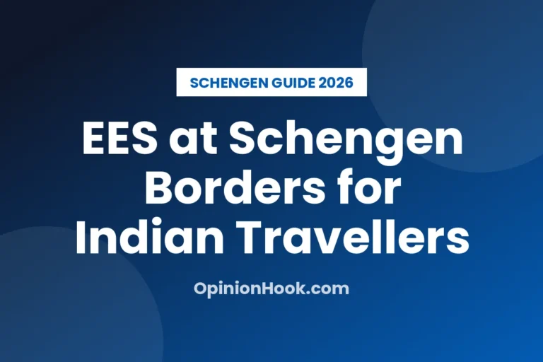 EES at Schengen borders in 2026: guide for Indian travellers