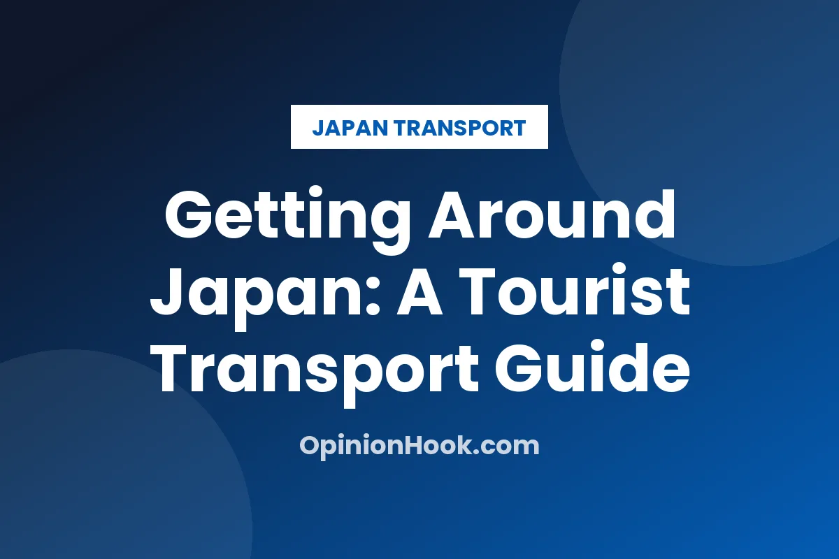 Getting Around Japan: A Transportation Guide for Tourists